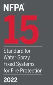 NFPA 15 BATTERY ENERY STORAGE WATER SPRAY SYSTEMS