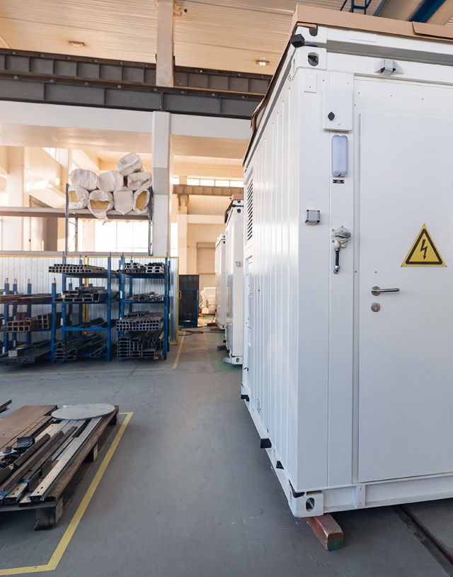 Energy storage interior