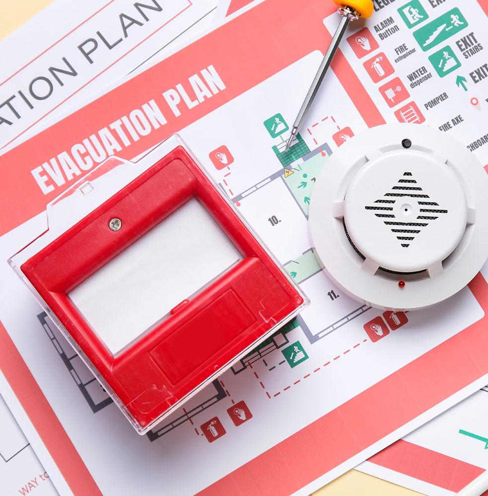 Planning emergency route