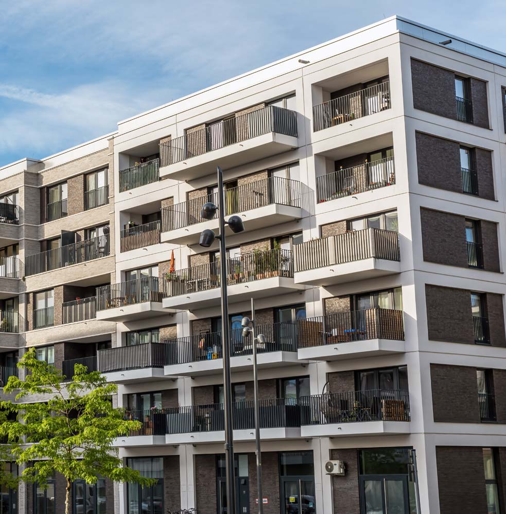 multi-family building exterior